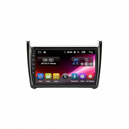 Pantalla Carplay coche inalámbrica Android Auto y Bluetooth 4G+64G para VW Polo 2008-2015