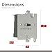 Parts Master Replacement for GE/Hotpoint Dryer Timer - WE4M533, PS8690648, AP5780508 - Hotpoint/GE Appliance Dryer Timer - 4-Year Limited Warranty