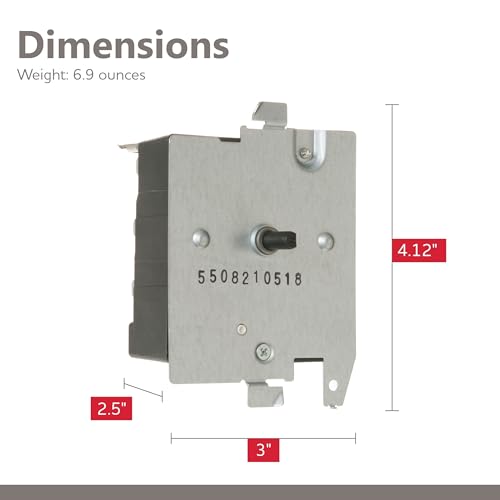 Image of Parts Master Replacement for GE /Hotpoint Dryer Timer - WE4M533, PS8690648, AP5780508 - Hotpoint /GE Appliance Dryer Timer - 4-Year Limited Warranty