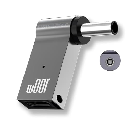 Replace USB C to Dell Laptop 4.5mm Charging Cable Adapter Converter PD 45W/65W/90W/100W Power Charger Supply Cord for Male Type C to DC 4.5x3.0 Dell Notebook