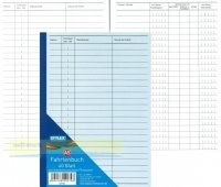 20er Sparpack Stylex Fahrtenbuch 40 Blatt (DIN A5, 20er Packung)