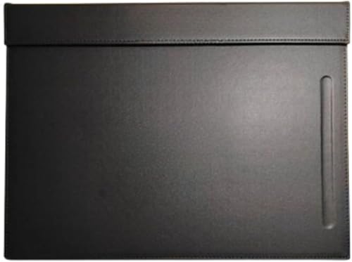 PUレザー ライティングボード ライ グパッド デスクマット 書きボード A3/A4ファイル 下敷き (A3 溝付き:34×45cm)