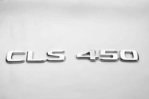 hors Auto Car Fender Truck Rear Emblem Badge Decal Sticker Decorative (CLS450, Chrome)