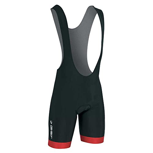 Salopette d'été Flow 2016 GIST en tissu noir léger respirant pour cyclisme