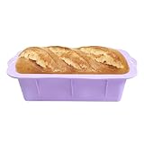 Generisch Silikon-Brotkastenform, Silikon- | Hitzebeständige Kuchenform zum Backen - Leicht zu lösende, rechteckige, antihaftbeschichtete Brotformen, gleich, ob Sie ein Heimbäcker oder ein professi