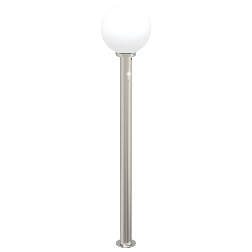 Latarnia świetlna z czujnikiem 120 cm, stal nierdzewna, IP44