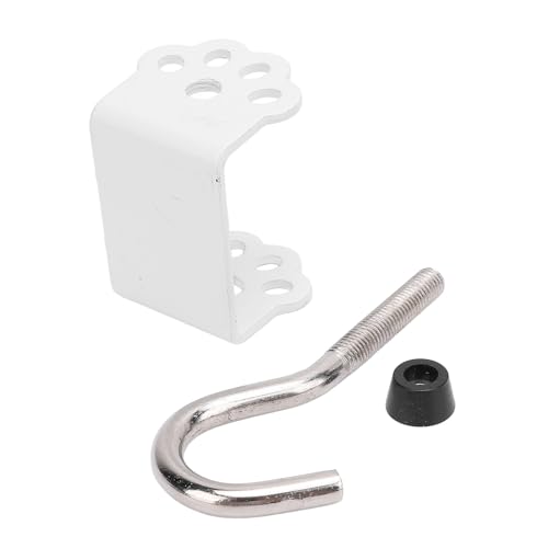 Zerodis Desk Mount Bag Hook,Cat Claw Shape Portable Clamp On Backpack Hanger Desk Mount Handbag Hanging Hook for Backpack Table Purse Clothes Handbag Storage (White)