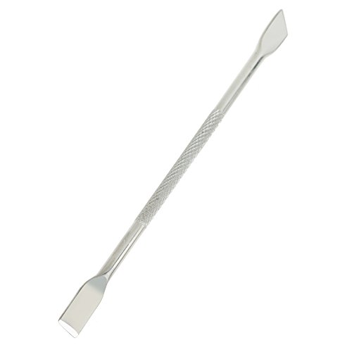 Premium Quality Stainless Steel Manicure/Pedicure Cuticle Pusher & Knife By VAGA