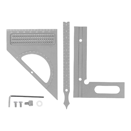 Escuadra de Ángulo Para Carpintería Ajustable de Aleación de Aluminio miniatura 6