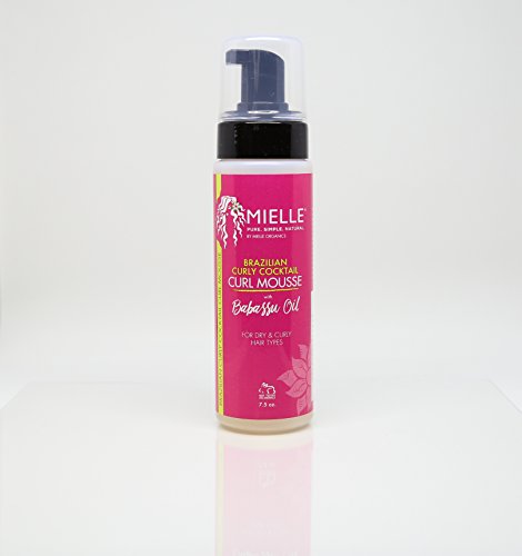 Mielle Brazilian Curly Cocktail Curl Mousse with Babassu Oil 7.5oz