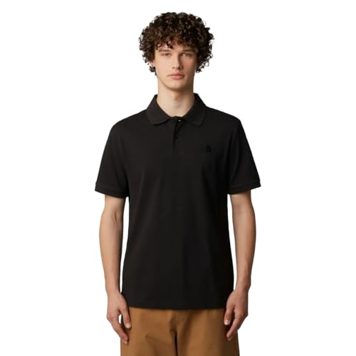 THE NORTH FACE NF0A8C1PJK3 M Essential Regular Polo Polo Shirt Hombre TNF Black Tamaño M