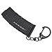 Jungle Leopard Tactical Mini MP MAG Shape Keychain 5.56 Magazine Portable Decorations Detachable Gun Weapon Keyring Key Chain (Color : AC-33-BK)