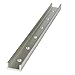 Bishop-Wisecarver UTTRA2-480 UtiliTrak PW Series Track, Open Channel, Size 2, Aluminum, 480 mm Long, 6 Holes