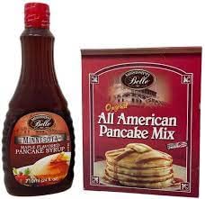 Mississippi Belle Pancake mix 1000g Pancake syrup 710ml