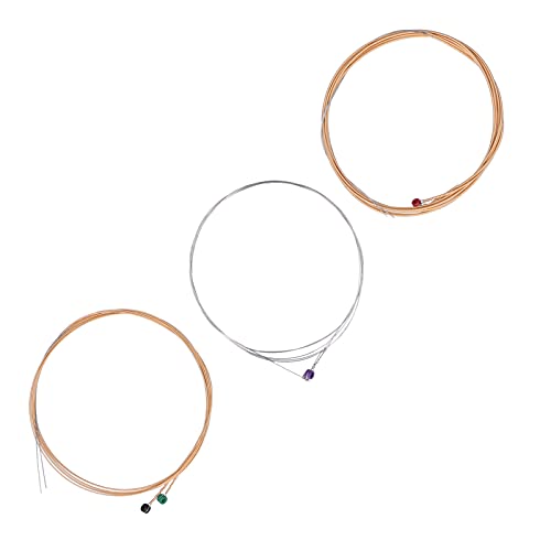 Cordes de guitare acoustique en acier , 10 jeux de cordes de guitare acoustique Noyau en acier Antirouille 6 cordes de… - Les Beatles, Paul McCartney, John Lennon, RIngo Starr, George Harrison Cordes de guitare acoustique en acier , 10 jeux de cordes de guitare acoustique Noyau en acier Antirouille 6 cordes de… – Image 8