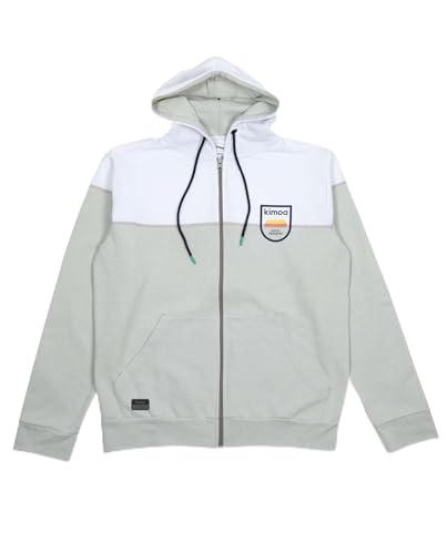 Sweatshirt à Capuche KIMOA XXL Ample Bicolore Fini les Vêtements Serrés