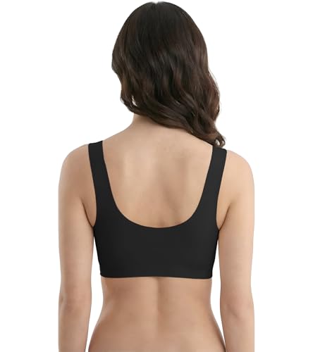 Image of DClub Comfort Revolution Seamless Bra Easy lite Full-Coverage Wireless Everyday Bra with CloudSoft Comfort with Removable Pad.