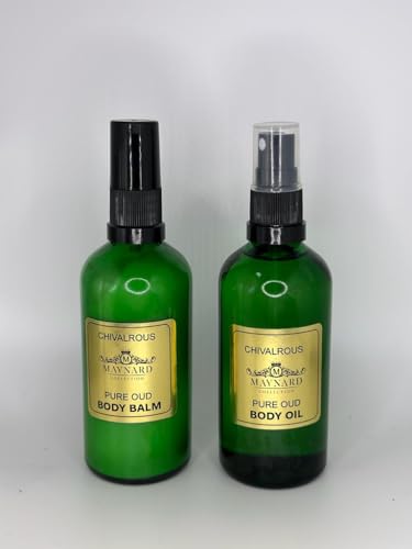 Baume corporel et huile Chivalrous pour le soin quotidien de la peau