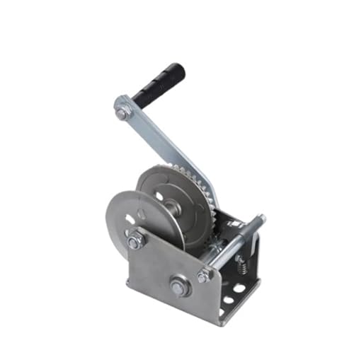 Cabrestante manual 600 lbs con cable de acero miniatura 2