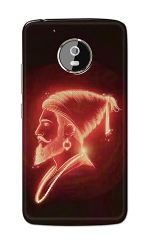 Image of PRINTFIDAA Printed Hard Back Cover Case for Motorola Moto G5+ Plus Back Cover (Chatrapati Shivaji Maharaj) -112