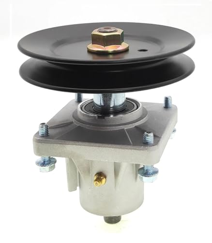 Raisman Spindle Mandrel Assembly with Pulley Compatible with Cub Cadet MTD 618-0625B 618-0660 918-0625B 918-0660 285-969