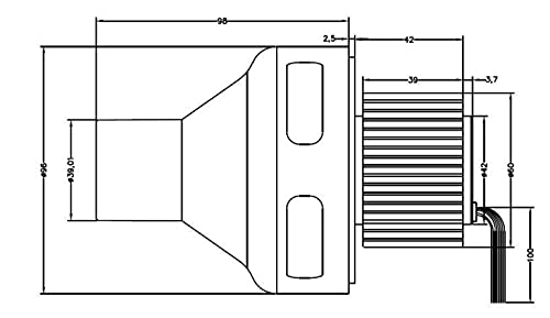 144kw DC12V High Pressure Brushless Suction Type Precision Film Mulching Seeder Centrifugal Air Blower Fan - (Voltage(V): 12V)