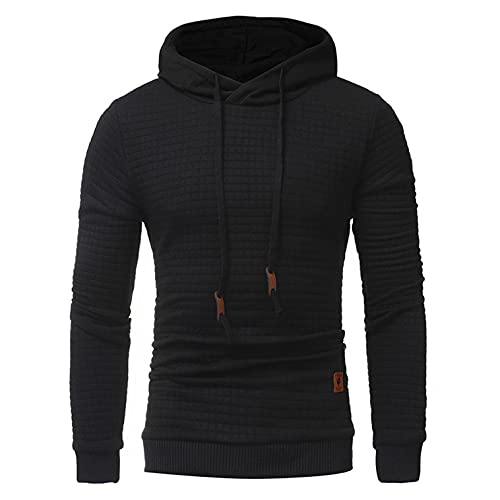Hoodies for Men Fashion Athletic Hoodies Sport Hooded Sweatshirt Plain Heavyweight Fleece Pullover Mens hoodies