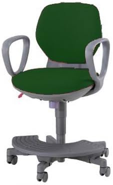 Amazon Aeba 21 1nd シリーズ アエバチェア 2171fg インフォメーションチェア サークルアーム 防炎布張り フットステップ付 パークグリーン 文房具 オフィス用品 文房具 オフィス用品