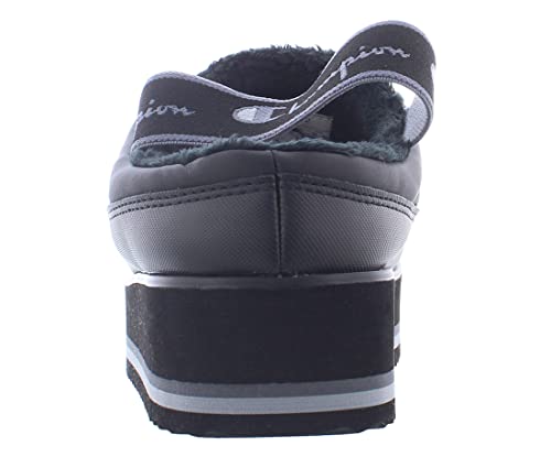 Image of Champion Hot Stuff Sling Back Womens Shoes Size 6, Color: Black /Grey