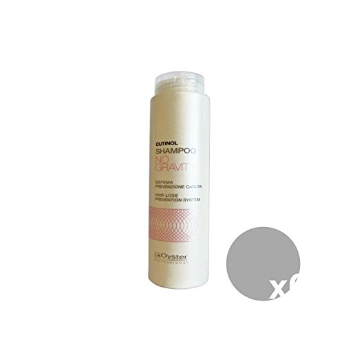 Cutinol Juego de 6 Profesional No Gravity champú 250 ML. Productos para el Cabello, Multicolor, única