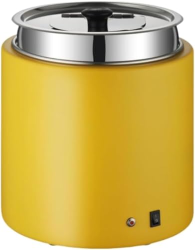 YAKINO�X�e�����X���X�[�v�|�b�g �ۉ��@�\�t�� �Ɩ��p 10L ��e�� �t�[�h�E�H�[�}�[ �艷 ���H�X �ƒ�p �z���C�g �u���b�N �ۉ������� (�C�G���[)