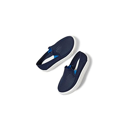 Crocs Tênis CitiLane Roka Kids, 24, Navy