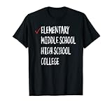 Camicia di laurea elementare 2023