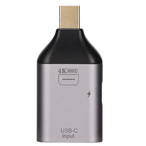Adaptador USB C a Mini Displayport 4K 60Hz para OS X de aluminio resistente 6