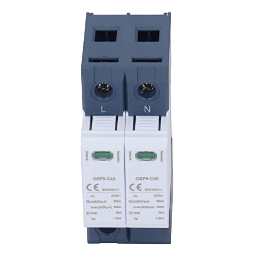 Acogedor �T�[�W�ی�f�o�C�X�A2P 40KA 275V AC SPD �T�[�W�A���X�^�A�ƒ�p�d���ی�p�_�u���}���L�b�g�u���[�J�[����� DIN ���[���}�E���g�t��