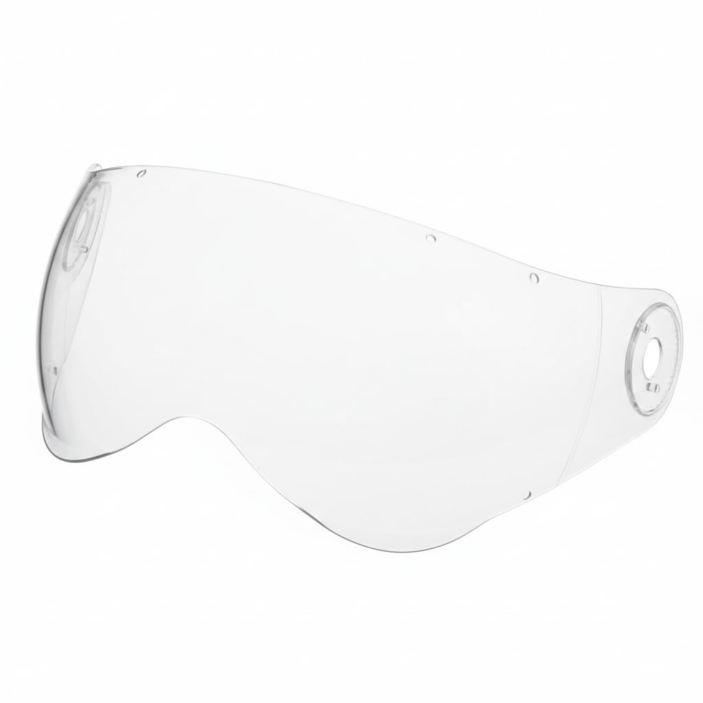 Zitro Helmet Visor | Genuine Replacement Clear Visor Zitro ISI Certified Open Face Helmet-image-11