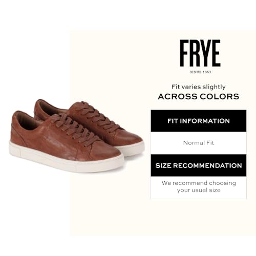 Image of Frye Ivy Low Lace Sneakers for Women - Removable Footbed Shoes - Leather Womens Casual Shoes - Crafted from Soft, Vintage Italian Leather with Removable Molded Footbed