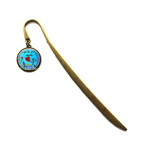 s Artwork Bookmarker Bookmark-Your 's Artwork-s Artwork Jewelry-'s Art Made into Jewelry-Mother's Day Custom Gift,AS111