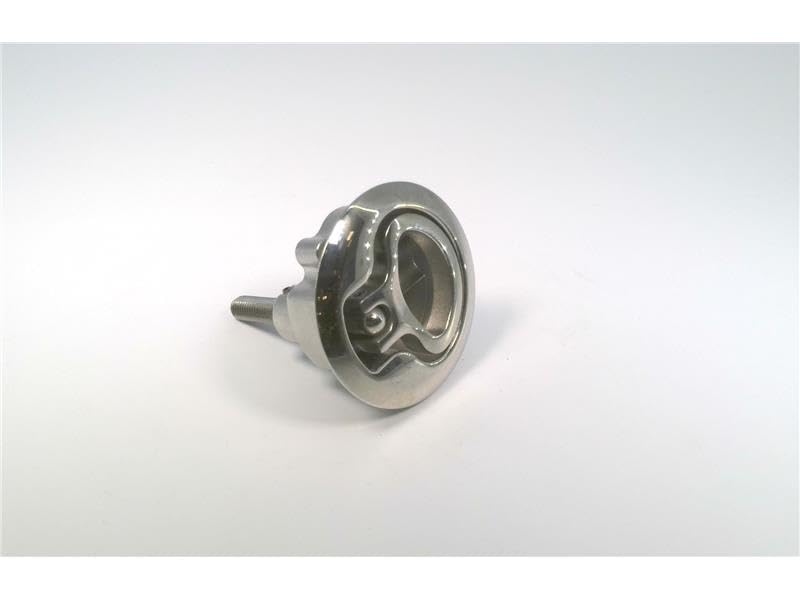 Southco M1-20-31-78 Compression Latch, Medium Size, No Restriction, 2-12mm (.075 - 475 in) Door Thickness, 27-40mm or 51-64mm (1.06-1.57 in or 2.00-2.52 in) Grip, 316 SS, Electropolished