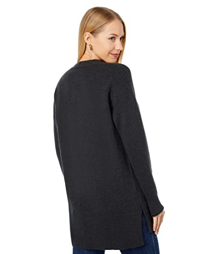 Madewell Miller Cardigan Sweater Heather Charcoal 2Xs (Women's 000) #TOP1