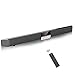 Produktbild Novonova TV Sound Soundbar mit Subwoofer Bluetooth,USB,Standgerät oder Wandmontage,3D Surround Bass-Lautsprecher,inkl. Lautsprechern/Fernbedienung/Bluetooth kabellos und optisch/AUX/USB-Schwarz