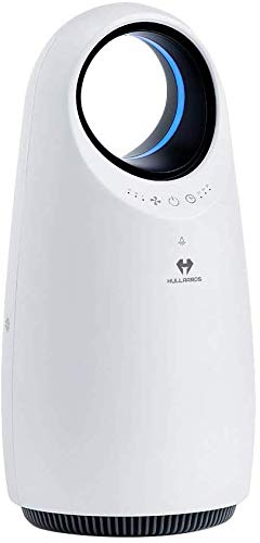 HULLAARDS Hepa HALO Air purifier remove 99.97% airborne pollutants 35 Watt white 6 Stage Flitration for Home