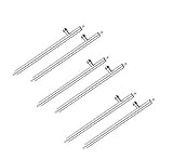 TOYOUTHS 6-Piece Quick Release Pins Universal 22mm Stainless Steel Spring Bars Replacement for Versa...