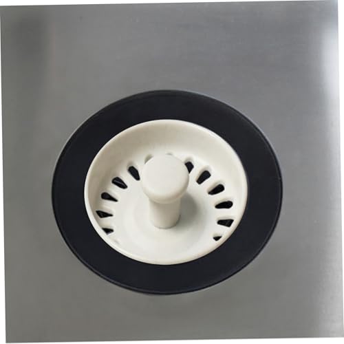 Colador de Fregadero Blanco 3 Pulgadas Portátil miniatura 2