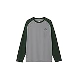 [ザ・ノース・フェイス] 長袖 カットソー ロンT L/S ES Baseball Tee ミックスグレー/アルパイン L
