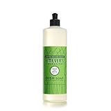MRS. MEYER'S CLEAN DAY Liquid Dish Soap, Fresh Cut Grass Scent, 16 Ounce Bottle