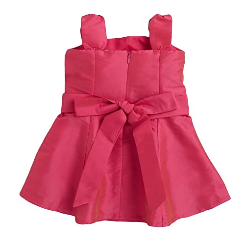 Image of Hopscotch Girl's Fit and Flare Knee Length Dress