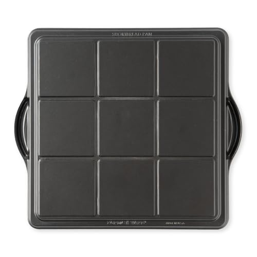 Nordic Ware Angielska blacha do chleba, 25 x 25 cm, nieprzywierająca