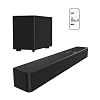 ULTIMEA Sound Bar with Wireless Subwoofer, 240W Peak Power, VoiceMX & BassMX, App Control, 2.1ch Soundbar for Smart TV, Adjustable Bass, HDMI, Optical, Bluetooth 6.0, Poseidon M30 (2026 Model)