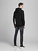 JACK & JONES Mens Jjebradley Noos Pls Hooded Sweatshirt, Black, 3XL UK #2